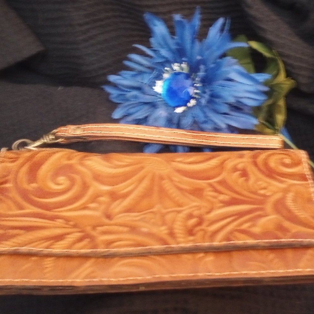 Patricia Nash Tooled Leather Wallet